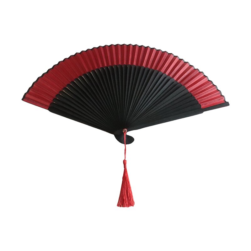 Paper Fan Factory - OEM Promotional Blank Bamboo Handle Folding Hand Fan Children's Graffiti