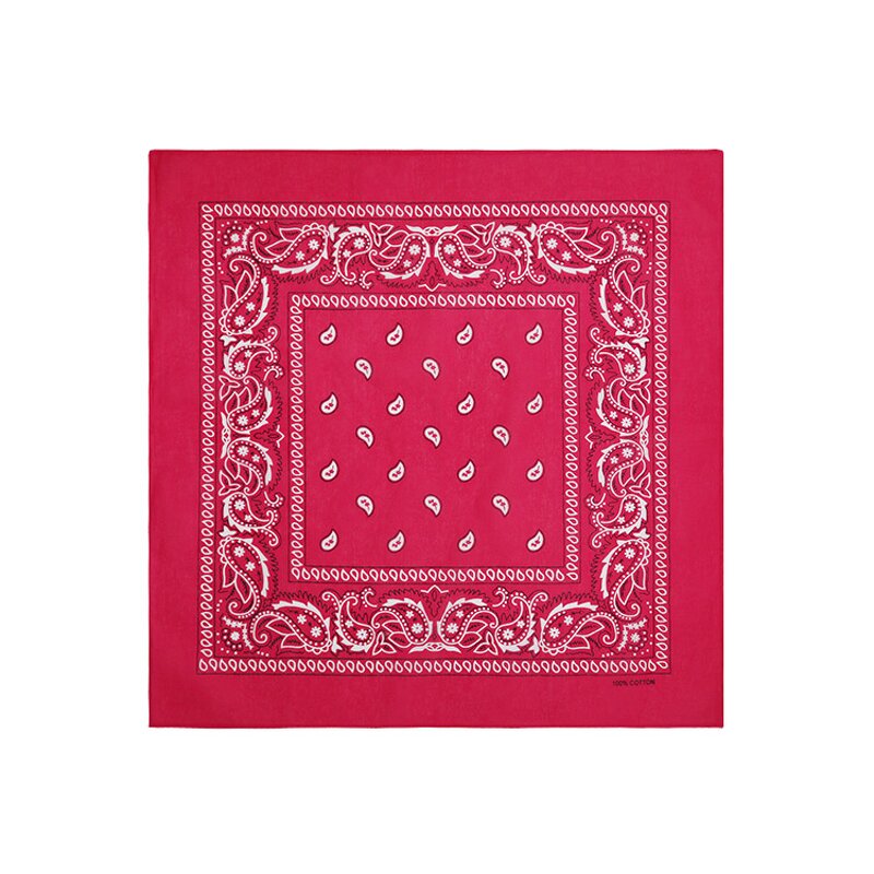 Cowboy Bandanas Factory - OEM Wholesale Hip Hop Custom Print Logo Recycled 100% Polyester Classic