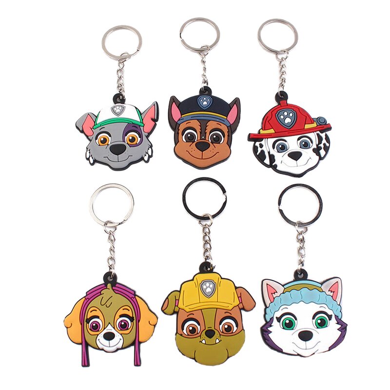 Keychain Pendant Factory - OEM Hot Sales Cute Dog Rubber Backpack Decoration
