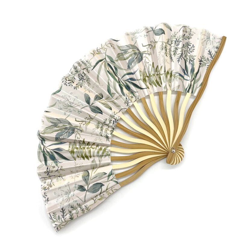 Paper Fan Factory - OEM Custom DIY Printed Logo Blank Portable Hand Fan Promotional Folding