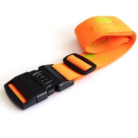 Suitcase Bind Strap Factory - OEM Promotional Adjustable TSA Lock Scale Luggage Strap Belt
