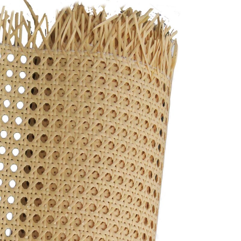 Rattan Webbing Factory - OEM Grid Rolls Premium Quality Natural Cane Webbing Weave Wholesale