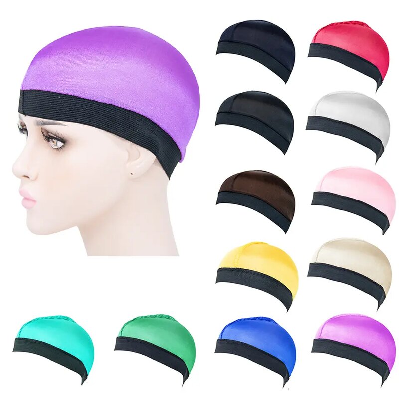 Durag Cap Factory - OEM Breathable Silky Elastic 360 Wave Stretch HD Suitable for Adult Wave Dome Large Size