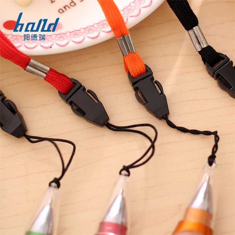 Promotional Lanyard Factory - OEM Holder Polyester Material Roll Reflective Nurse Pen
