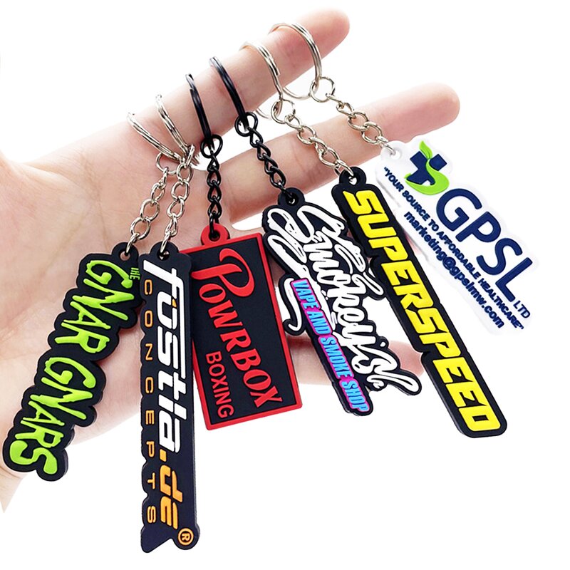 Silicone Keychain Factory - OEM Sanri 3D Anime Cinnamon Dog Plastic Rubber PVC with Ring