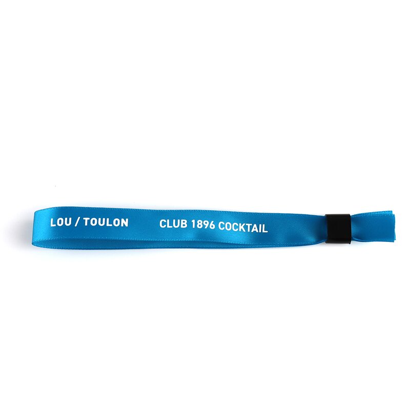 Woven Wristband Factory - OEM Promotional Adjustable Event Custom Festival Fabric Lanyards Bracelet
