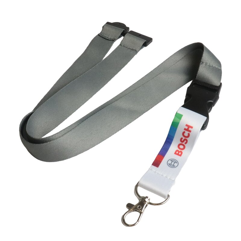 Sublimation Lanyard Factory - OEM OEM Blank Polyester Nylon Masking Plain Medal Ribbon Personalized