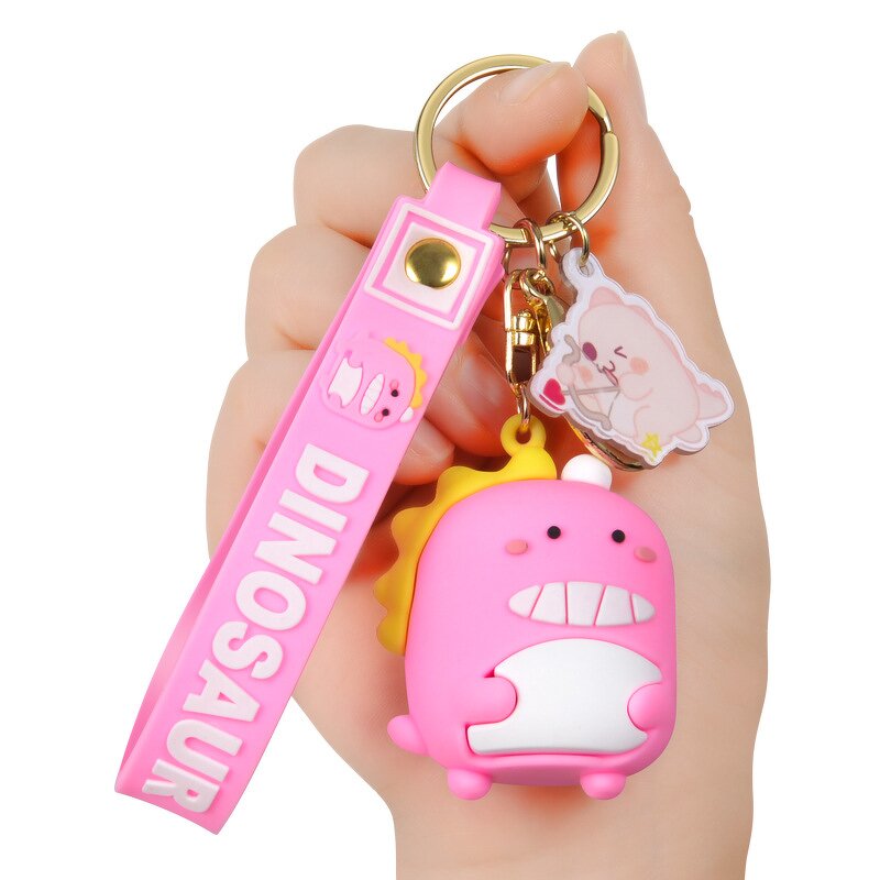 Car Keychain Factory - OEM High Quality Custom 3d Cute Keyring Kawaii Hello Kitty Rubber Cartoon