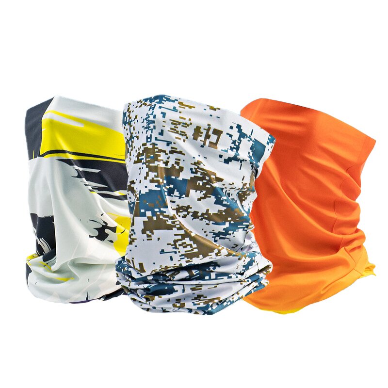 Neck Gaiter Factory - OEM Personalized Custom Printed Logo Square Polyester Multifunctional Seamless Tube