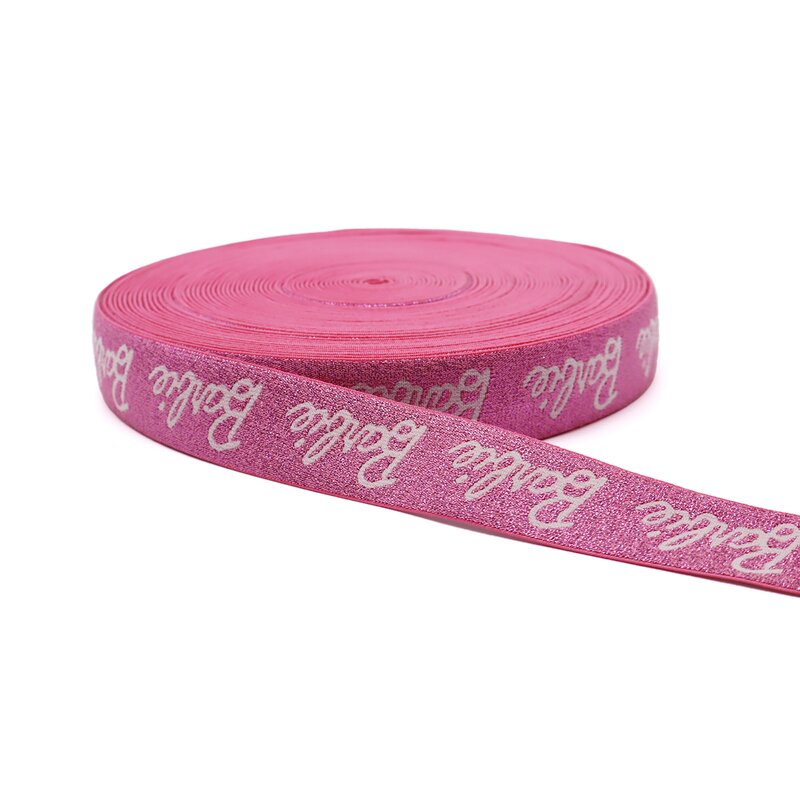 Bag Strap Webbing Factory - OEM Custom Nylon Polyester Rainbow Seatbelt Jacquard Printing Color Elastic