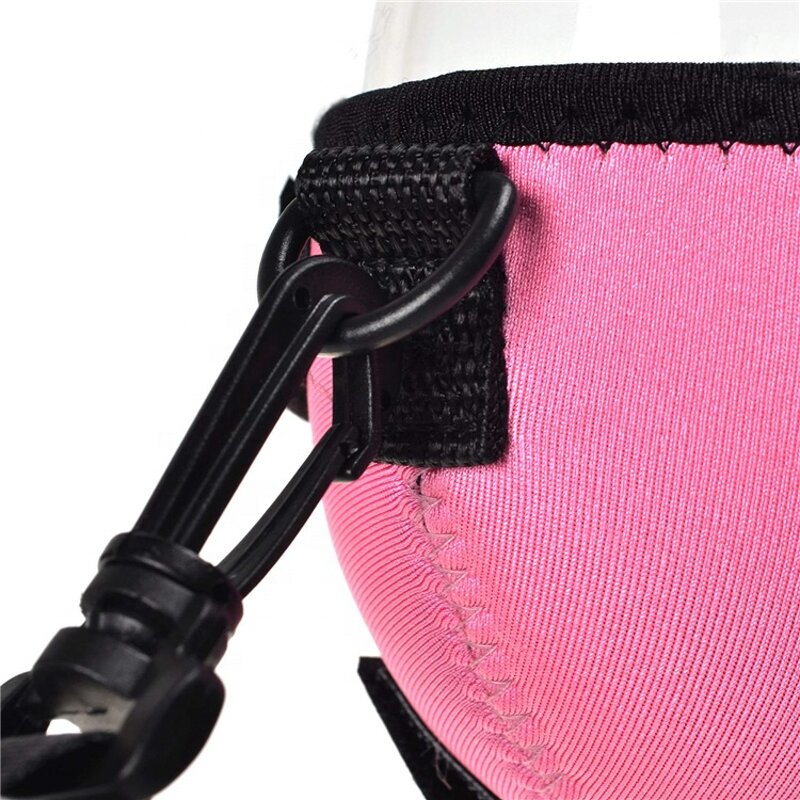 Wine Glass Lanyard Factory - OEM Custom Colors Printed Neoprene Drink Cup Holder Party