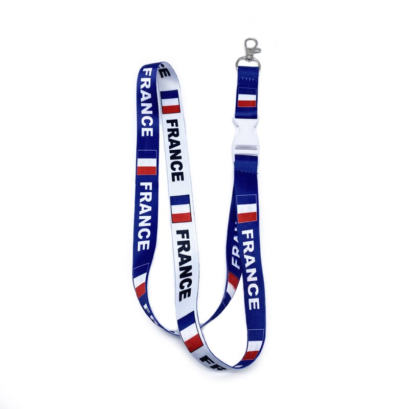 Polyester Lanyards Factory - OEM Manufacturer Direct Sells 32 Team With Detachable Buckle Neck Rope