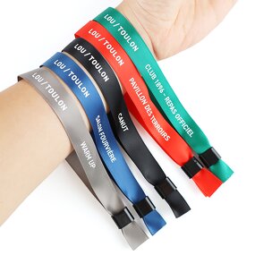 Wrist Strap Factory - OEM VIP Concert Club Entrance Wedding Party Event Custom Colored Disposable Cloth