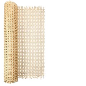Rattan Webbing Factory - OEM Wholesale High Quality Furniture Open Mesh Bleached Rattan Cane Roll