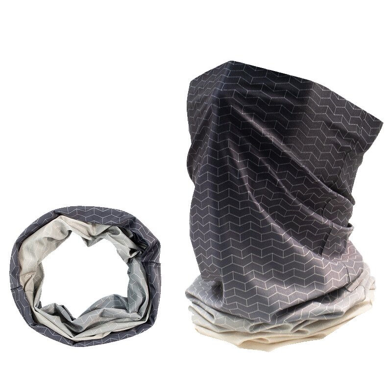 Neck Gaiter Factory - OEM Personalized Custom Printed Logo Square Polyester Multifunctional Seamless Tube