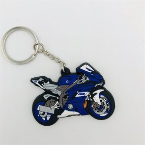 Silicone Keychain Factory - OEM Sanri 3D Anime Cinnamon Dog Plastic Rubber PVC with Ring