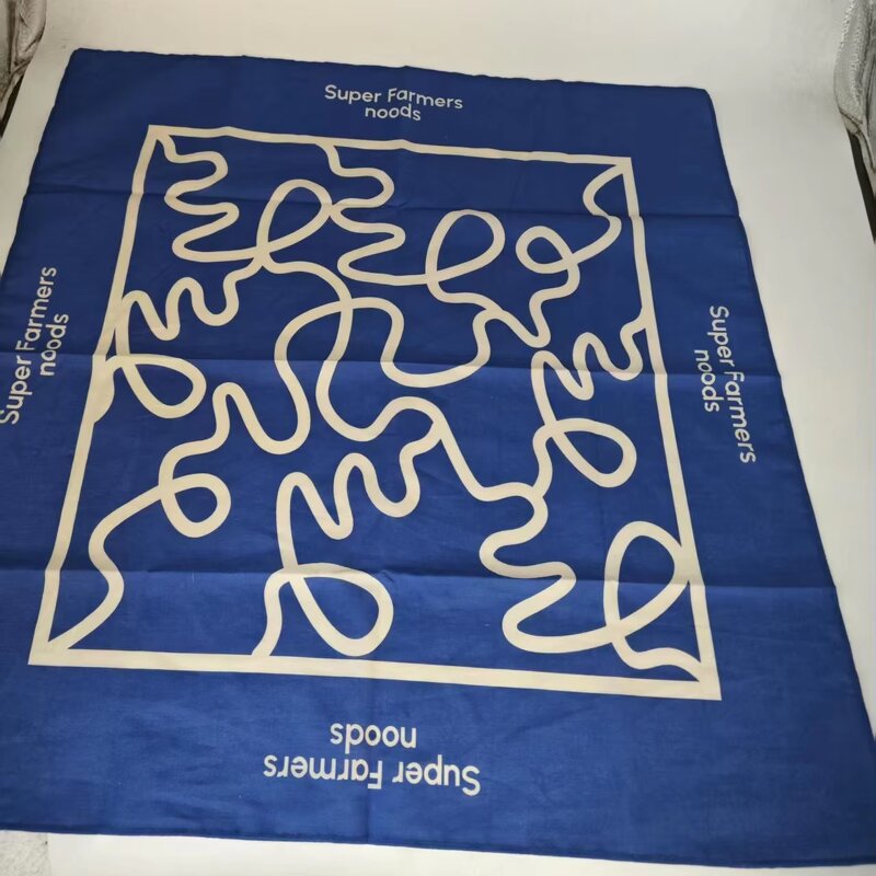 Cotton Bandanas Factory - OEM Square Organic High Quality with Custom Logo Factory