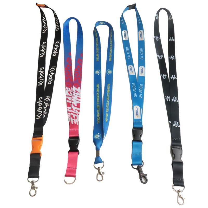 Sublimation Lanyard Factory - OEM OEM Blank Polyester Nylon Masking Plain Medal Ribbon Personalized