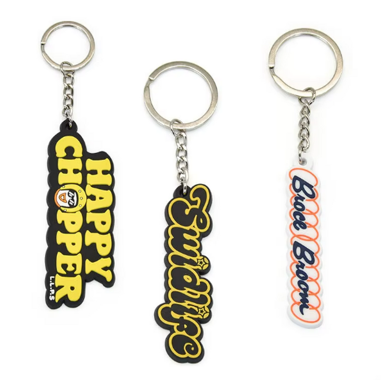 Pvc Keychain Factory - OEM Custom 2d 3d Soft Pvc Doll Rubber Anime Cute Cartoon High Quality