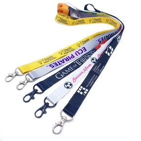 Custom Lanyards Factory - OEM Breakaway Sublimation Keychain With Logo Polyester