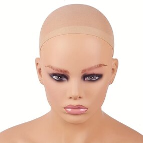 Wig Cap Factory - OEM Wholesale Adjustable Brown Black Braid Stocking for Making Wigs Lace Packaging