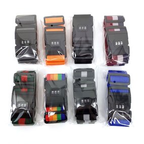 Travel Luggage Strap Factory - OEM Personalized Adjustable Elastic Nylon for Suitcase Logo Tsa Lock Buckle