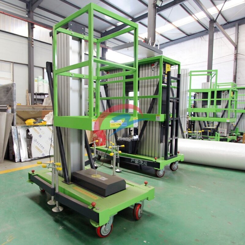 Lift Platform Manufacturer - CE 100-230kg Portable Manual Telescopic Aluminum Lift