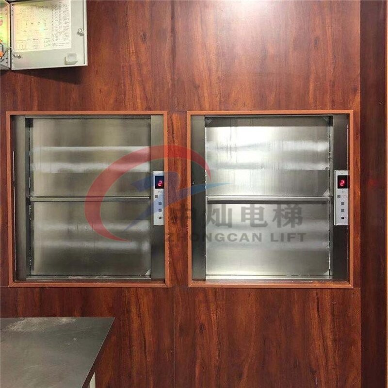 Dumbwaiter Manufacturer - Small Kitchen 100kg 2 Stops Food Service Lift