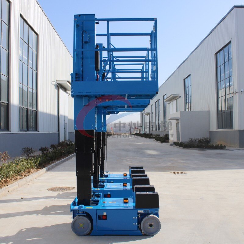 Mast Lift Manufacturer - Hydraulic Self-Propelled Vertical Aerial Man Lift