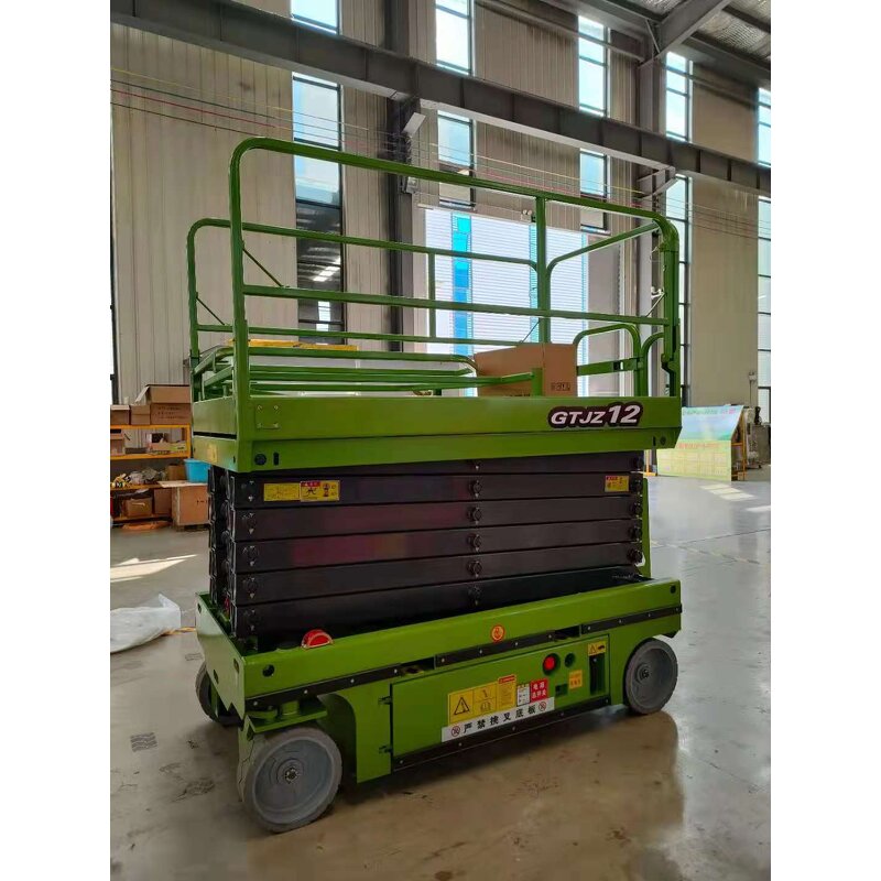 Scissor Lift Manufacturer - Hydraulic 12m Electric Self-Propelled Work Platform