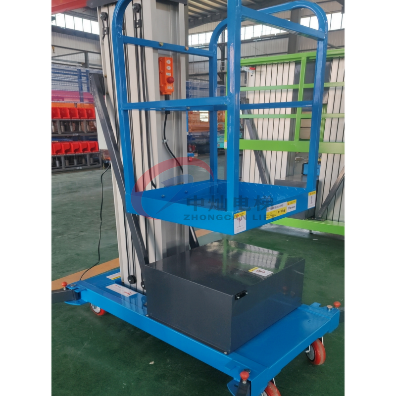 Mast Lift Manufacturer - 4-18m Vertical Double Mast Aluminum Alloy Lift