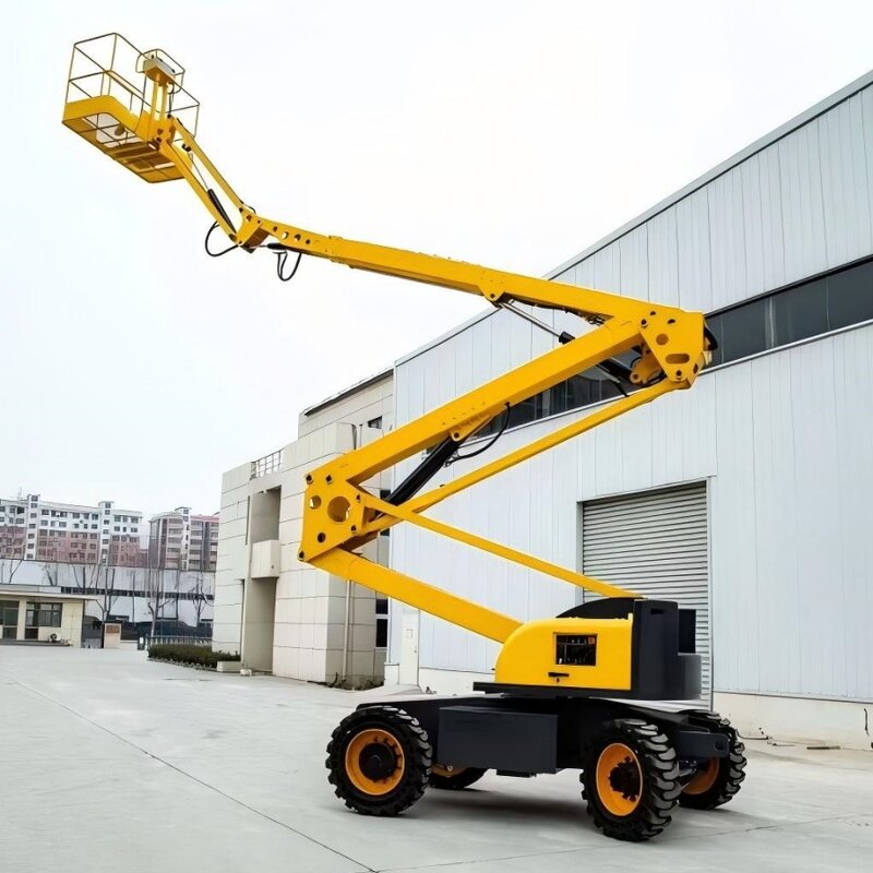 Boom Lift Manufacturer - 360 Degree Rotation Electric Self-Propelled Lift