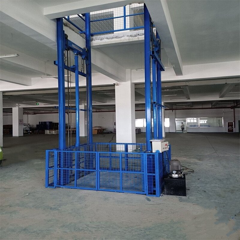 Goods Lift Manufacturer - Industrial Small Wall Mounted Vertical Cargo Lift