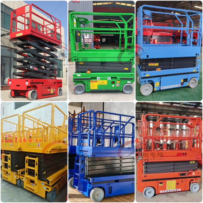 Scissor Lift Manufacturer - High Quality 5-8m Self-Propelled Hydraulic Lift