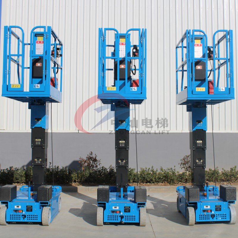 Man Lift Manufacturer - CE ISO 3.6-8m Stable Steel Mast Mobile Mini Lift