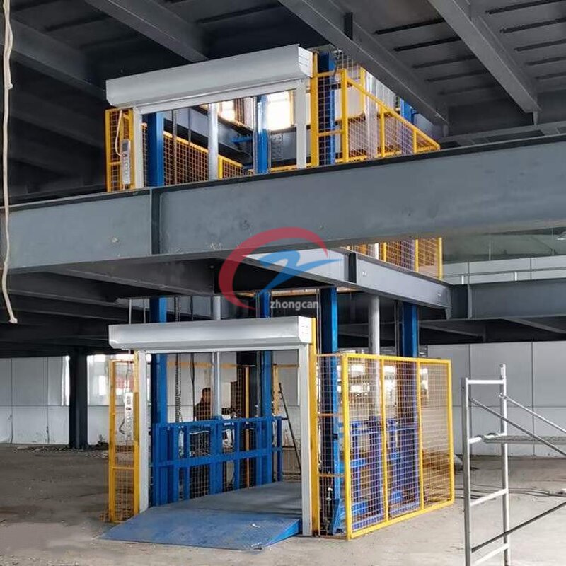 Goods Lift Manufacturer - 10m 1000-5000kg Wall Mounted Hydraulic Freight Elevator