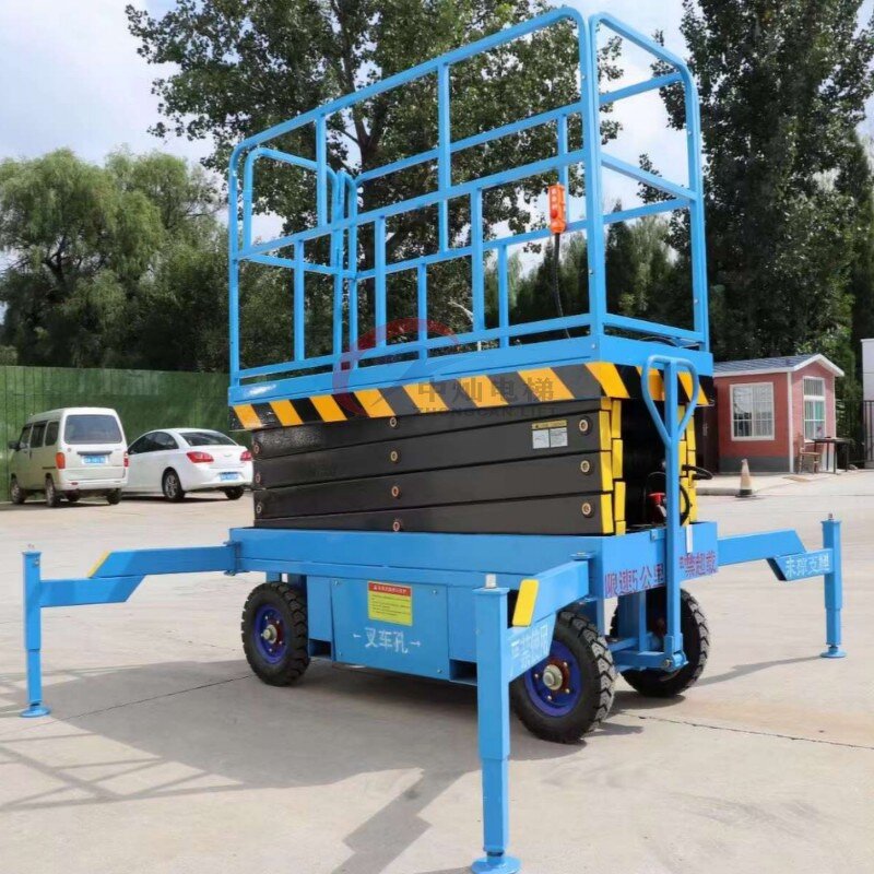 Scissor Lift Manufacturer - Movable Manual Electric Aerial Work Platform