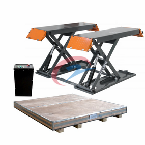 Car Lift Manufacturer - Small Electric Mid Rise Automotive Movable Scissor Lift