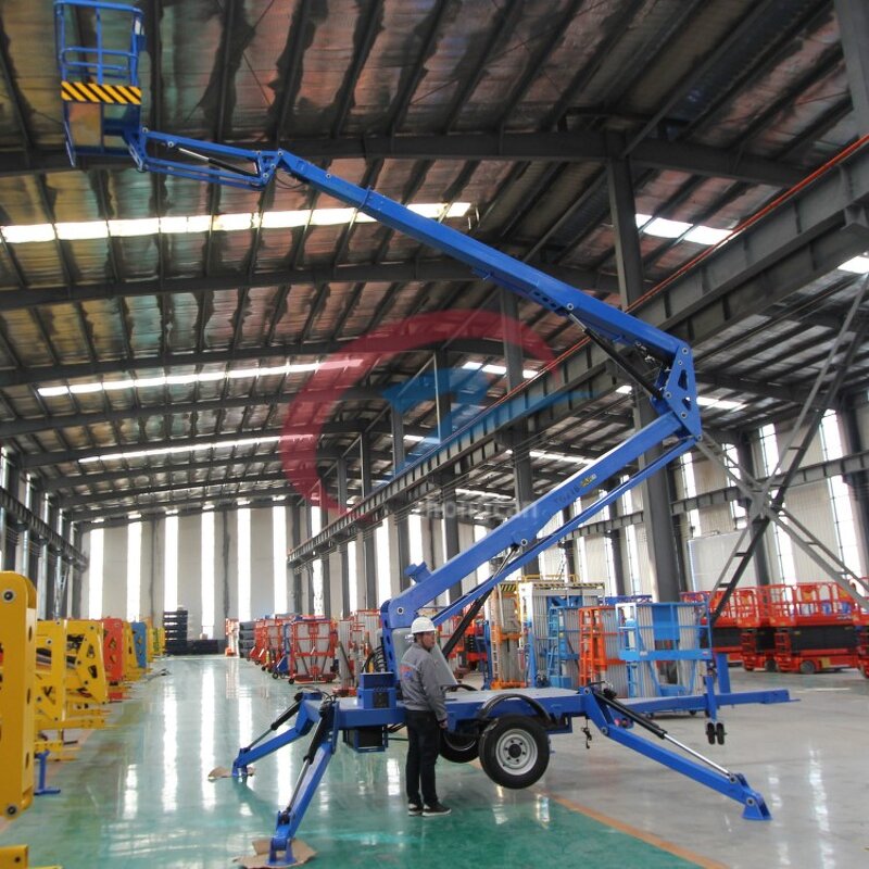 Boom Lift Manufacturer - 16-20m High-altitude Telescoping Towable Boom Lift