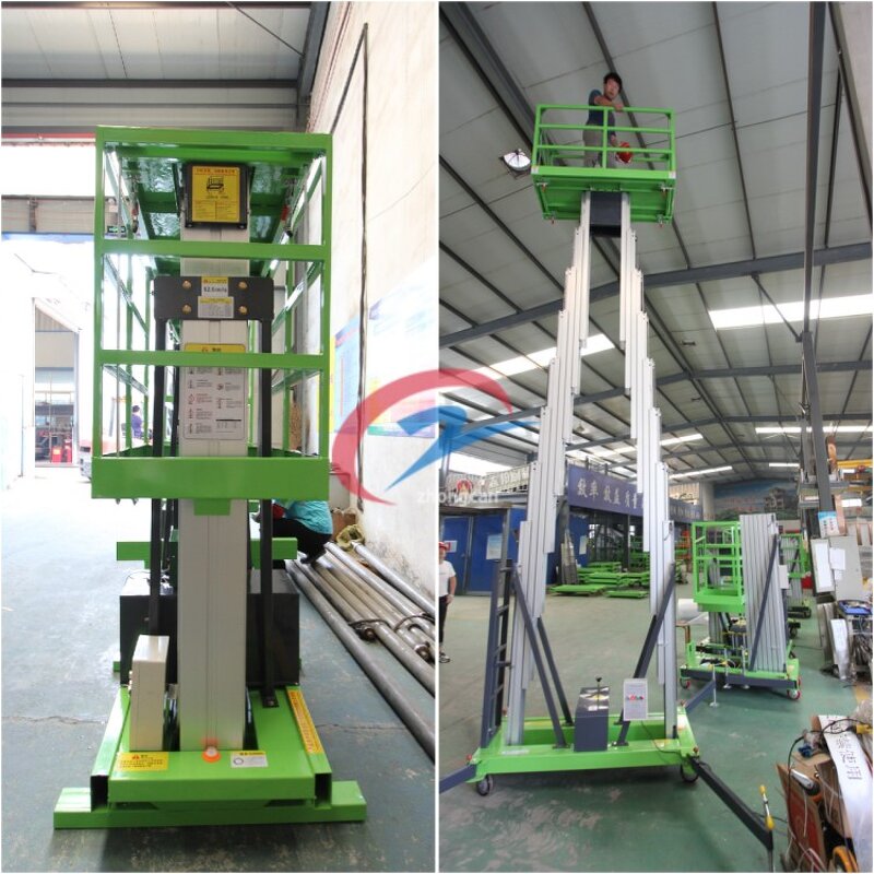 Mast Lift Manufacturer - CE Hydraulic Single/Double Mast Vertical Lift System