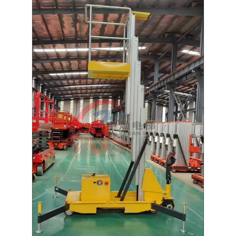Man Lift Manufacturer - CE 4-12m 100kg Electric Aluminum Alloy Portable Lift