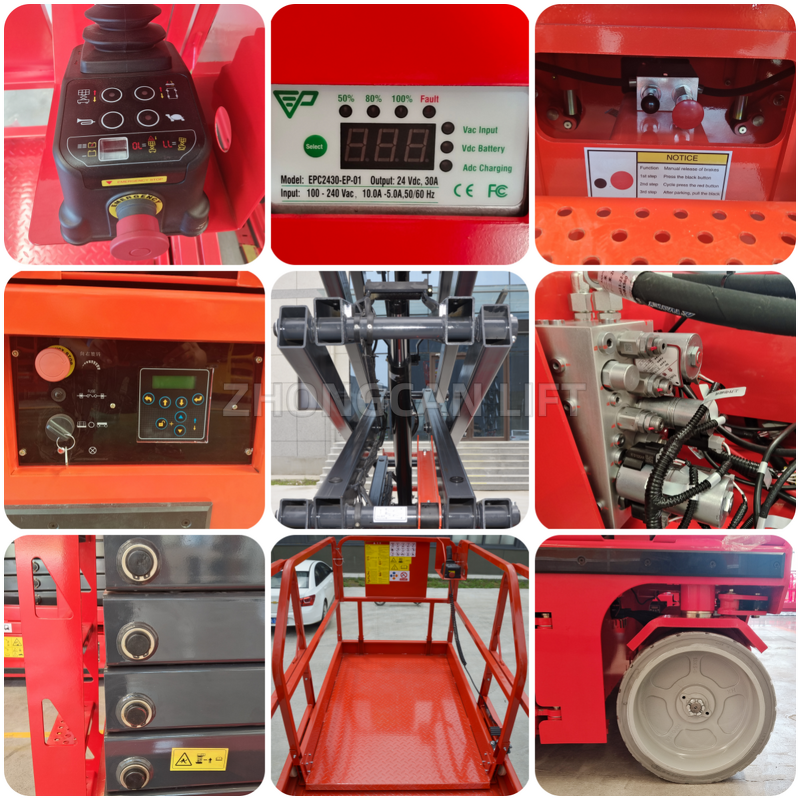 Scissor Lift Manufacturer - 6m Small Electric Self-Propelled Lift Platform