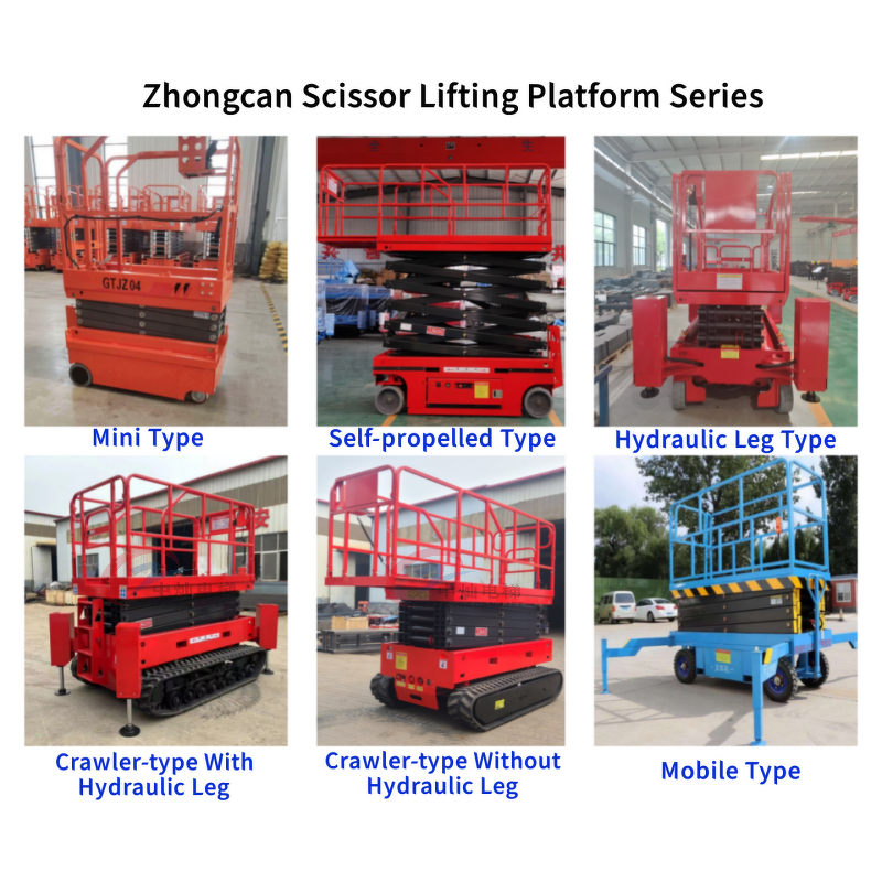 Scissor Lift Manufacturer - Portable Electric Hydraulic Mobile Work Platform