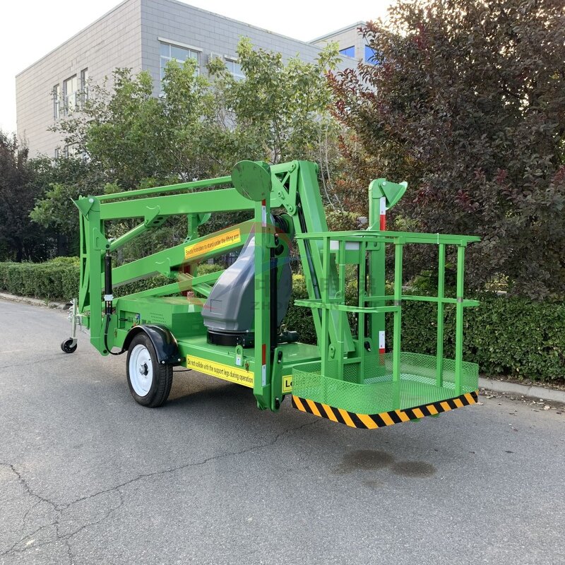Boom Lift Manufacturer - 16-18m Towable Trailer Mounted Cherry Picker Lift