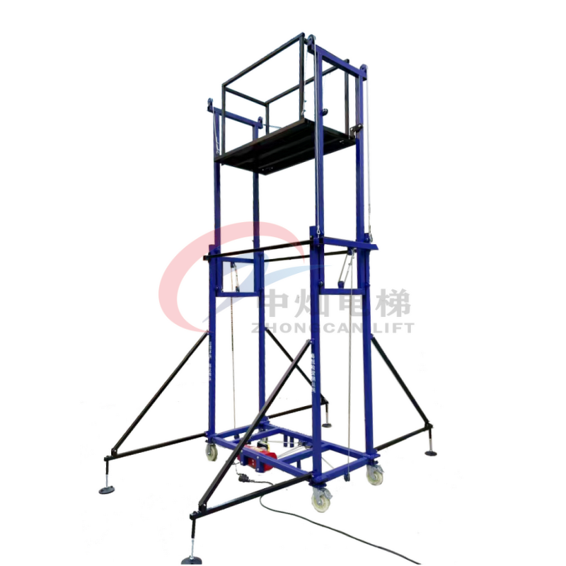 Scaffolding Manufacturer - Professional 6m Electric Ladders Scaffold Lift