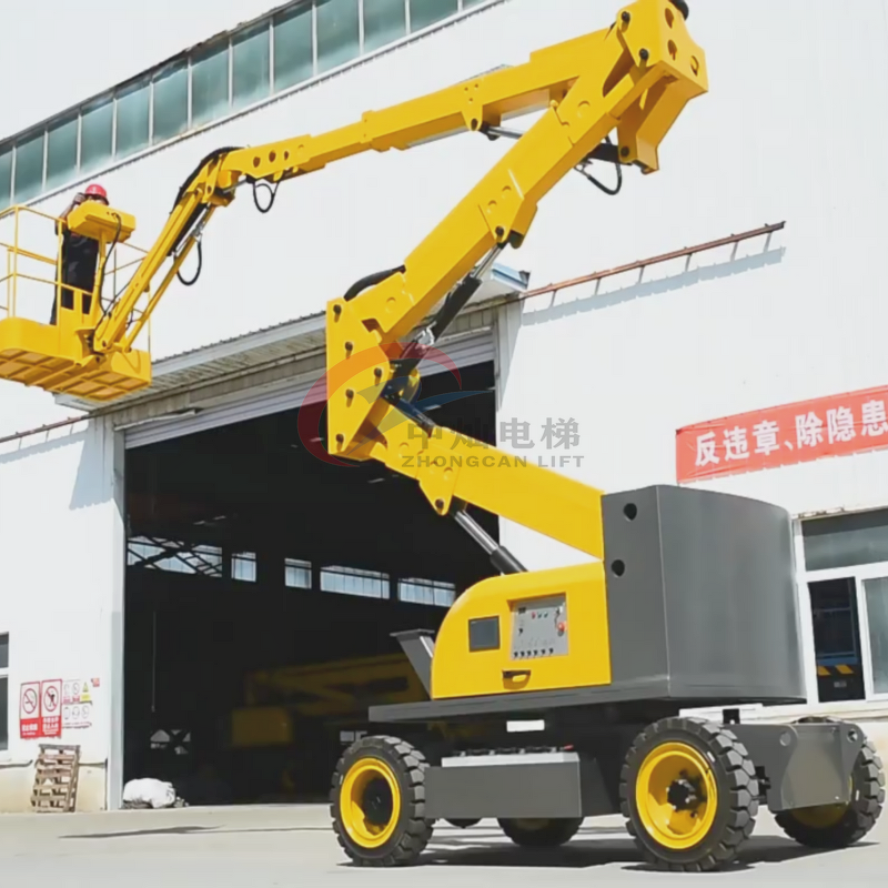 Boom Lift Manufacturer - Small Self-Propelled Articulating Telescopic Boom Lift
