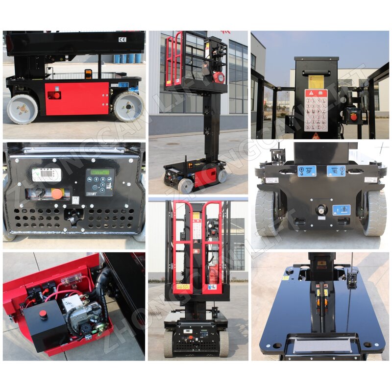 Mast Lift Manufacturer - Hydraulic Self-Propelled Vertical Aerial Man Lift