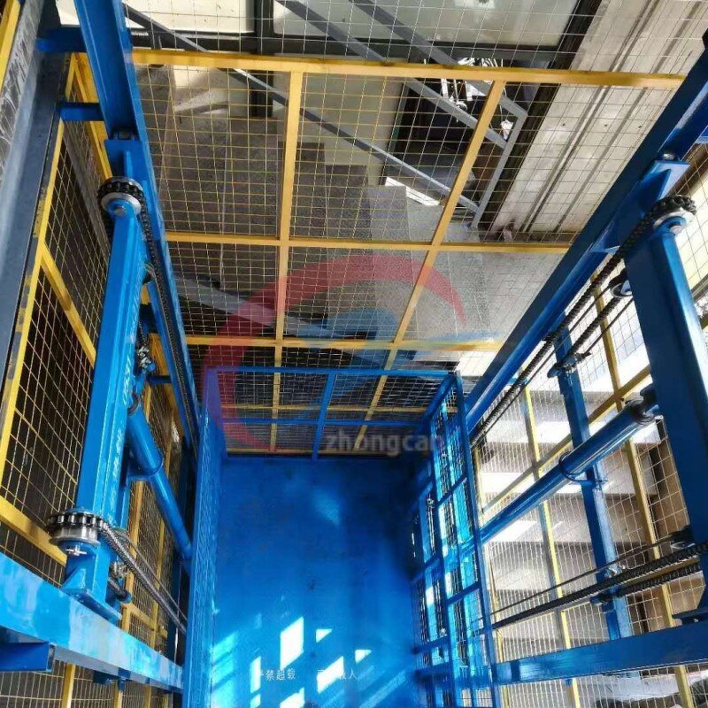 Goods Lift Manufacturer - 10m 1000-5000kg Wall Mounted Hydraulic Freight Elevator