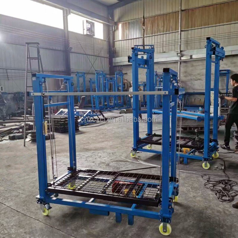 Lifting Platform Manufacturer - 6-8m Foldable Electric Scaffolding Lift Machine
