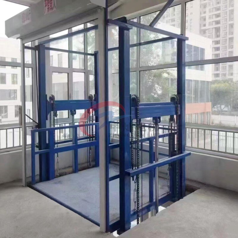 Goods Lift Manufacturer - Industrial Small Wall Mounted Vertical Cargo Lift